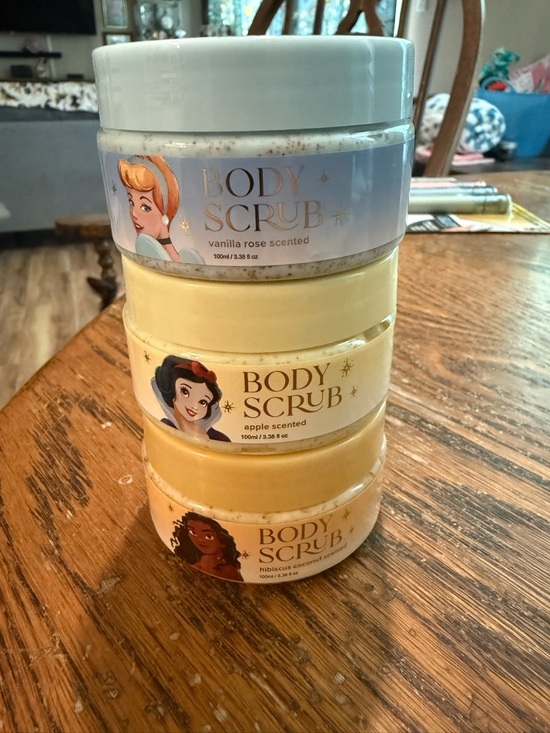 Disney Other - Disney Princess Body Scrub Trio - Brand New